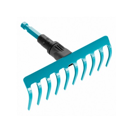 combisystem-Kleinrechen, 10 Zinken (trkis, 18,5cm) (03185-20)