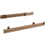 Siemens HZ638070 accessorio e componente per forno Ottone Acciaio inox Guida telescopica