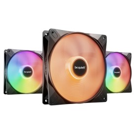 be quiet! LIGHT WINGS LX 140mm PWM 3-Pack Black Case per computer Ventilatore 14 cm Nero 3 pz (BL127)