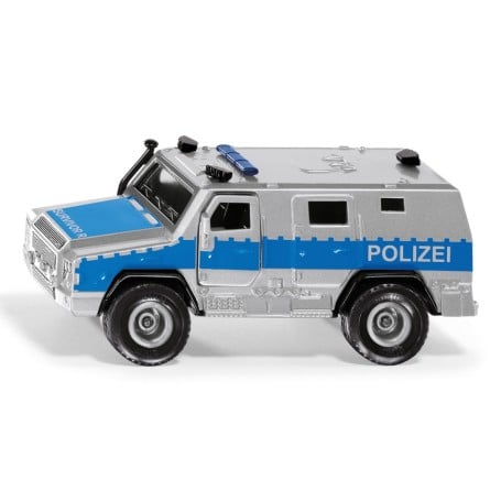 Siku Rheinmetall MAN Survivor R Modello di auto della polizia Preassemblato 1:50 (2304)