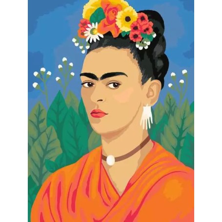 CreArt Leinwand: Frida Kahlo (25525)