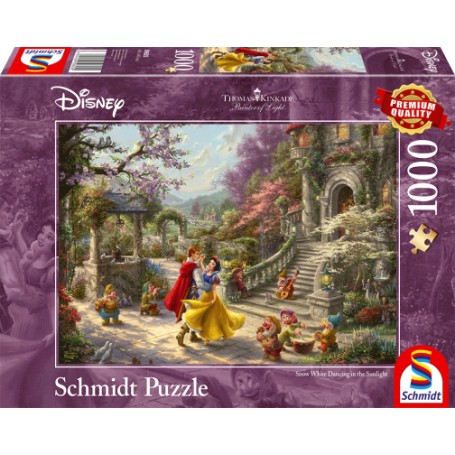 Thomas Kinkade Studios: Painter of Light - Disney Schneewittchen - Tanz mit dem Prinzen (1000 Teile) (59625)