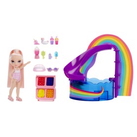 Rainbow High Little Pool Day with Blush Playset (522249-EUC)