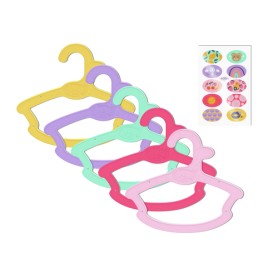 BABY born Hanger, 5 pack 43cm Appendiabiti per bambola (838495)