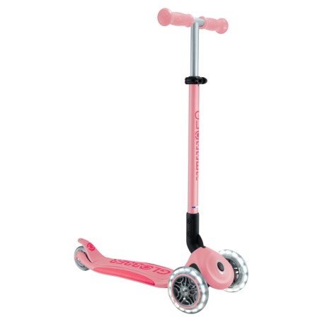 Globber Primo Foldable Plus Lights Bambini Monopattino classico Rosa (439-710-2)