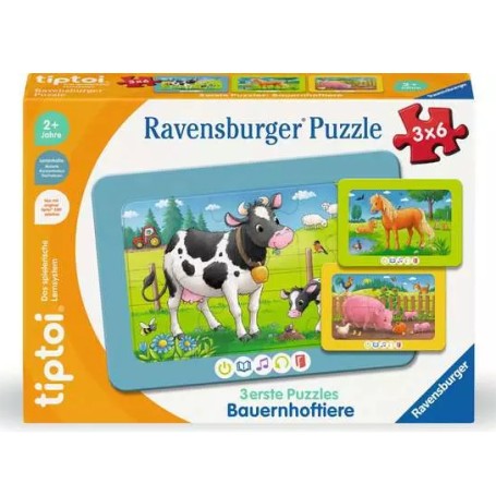 RAV tiptoi 3 erste Puzzles: Bauernhoftiere (229)