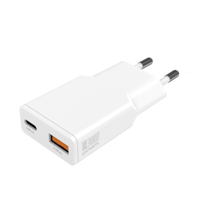 4smarts PDPlug Duos Slim Smartphone, Tablet Bianco AC Ricarica rapida Interno (541125)