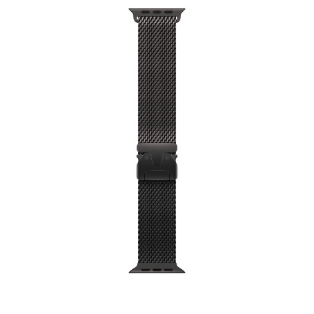 Apple Loop in maglia milanese in titanio nero (49 mm) - Large (MXKH3ZM/A)