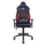 Thermaltake GGC-VCO-BRLWDS-01 sedia per videogioco Poltrona per gaming Seduta imbottita Nero, Rosso