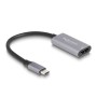 DeLOCK 60021 adattatore grafico USB 7680 x 4320 Pixel Nero, Grigio