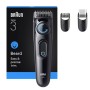 Braun BT3520 regolabarba Batteria 40 2 cm Nero, Blu