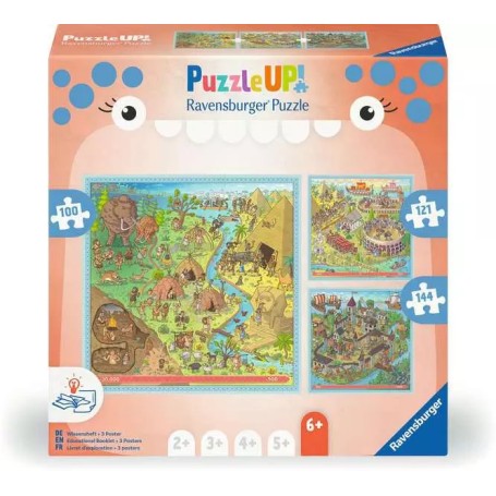 Ravensburger 12.004.005 puzzle 100 pz Storia (12004005)