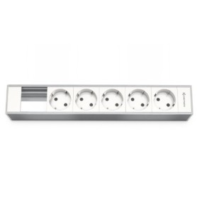 Kindermann 7449000305 cassetta di scarico Tipo F Alluminio, Bianco