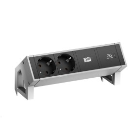 Bachmann Desk 2 prolunghe e multiple 2 presa(e) AC Interno (902902)