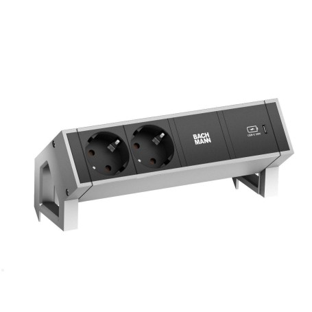 Bachmann Desk 2 prolunghe e multiple 2 presa(e) AC Interno (902902)