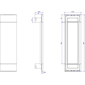 Bachmann Steckdosenleiste COVER schwarz ALU 915.028 (915.028)
