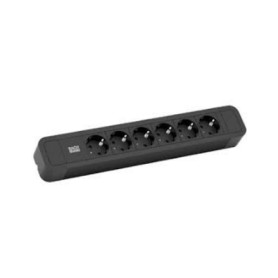 Bachmann Primo 2 prolunghe e multiple 2 m 6 presa(e) AC Nero (350.003)