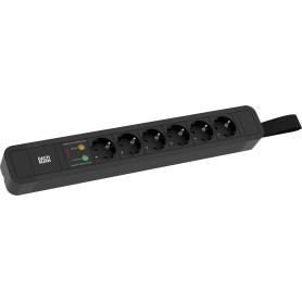 Bachmann PRIMO 2 Nero 6 presa(e) AC 2 m (350.012)
