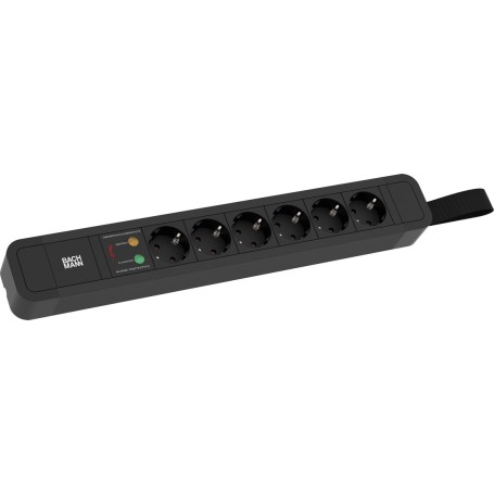 Bachmann PRIMO 2 Nero 6 presa(e) AC 2 m (350.012)