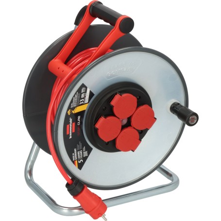 Brennenstuhl 9191330210 bobina avvolgicavo 4 presa(e) AC 33 m