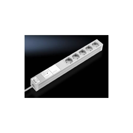 Rittal DK 7240.230 prolunghe e multiple 2 m 5 presa(e) AC Interno Grigio (7240230)