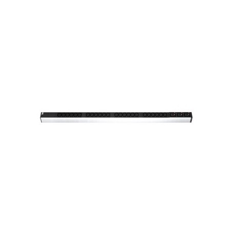 Bachmann 800.1657 prolunghe e multiple 3 m 27 presa(e) AC Interno Nero, Bianco