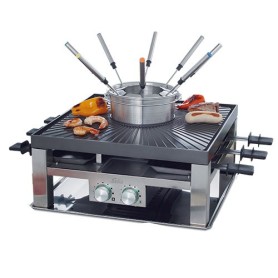 Solis Combi Grill 3 in 1 griglia per raclette 8 persona(e) Acciaio inox (S0129)