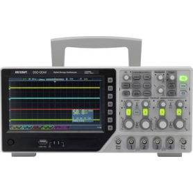 VOLTCRAFT Digital-Oszilloskop DSO-1084F 80 MHz 1 GSa/s 64 kpts 8 Bit Digital-Speicher (DSO), Funktionsgenerator (DSO-1084F)