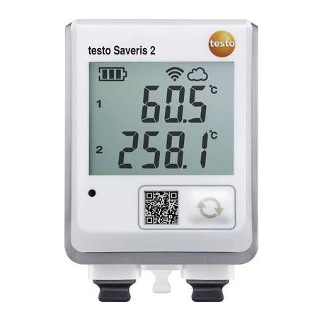 testo Saveris 2-T3 Temperatur-Datenlogger Messgröße Temperatur -200 bis 1350 °C (0572 2033)