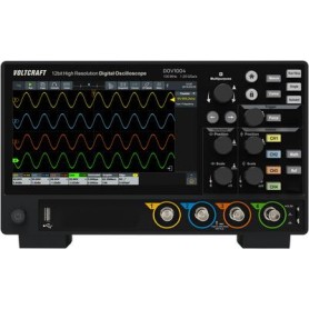 Voltcraft DOV1004 Digital-Oszilloskop 100 MHz 4-Kanal 1.25 GSa/s 50 Mpts 12 Bit (VC-16753920)