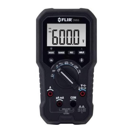 FLIR DM66 Hand-Multimeter digital CAT IV 300 V, CAT III 600 V (DM66)