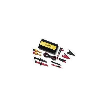 Fluke Sicherheits-Messleitungs-Set [ Lamellenstecker 4 mm - Lamellenstecker 4 mm] 1.50 m Schwarz, Rot TLK281-1 (3971241)