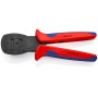 Knipex 97 54 25 pinza crimpatrice Nero, Blu, Rosso