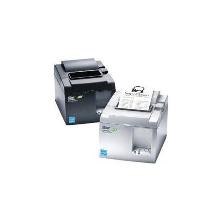 Star TSP143IIU+ - Belegdrucker - Thermodirekt - 8 cm Rolle - 203 dpi - bis zu 250 mm/Sek. - USB 2.0 - Cutter - Grau (39472740)