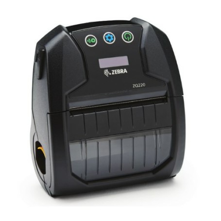 Zebra ZQ220 stampante per etichette (CD) Termica diretta 203 x 203 DPI 60 mm/s Con cavo e senza cavo Bluetooth (ZQ22-B16B1KE-00)