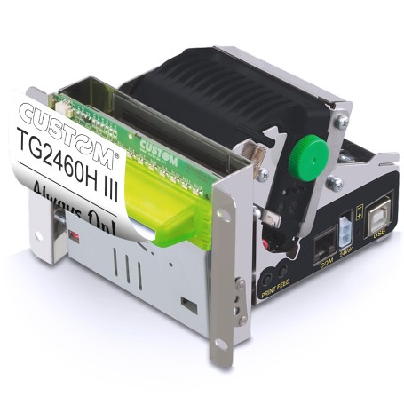 CUSTOM TG2460HIII 203 x 203 DPI Cablato Termico Stampante POS (915CG060100300)