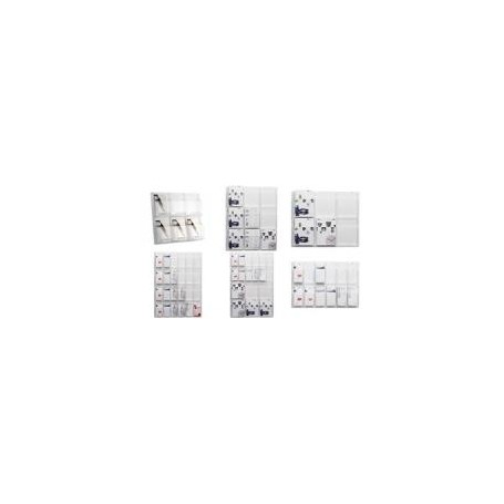 helit Wandprospekthalter transparent 1/3 DIN A4 (H6259802)