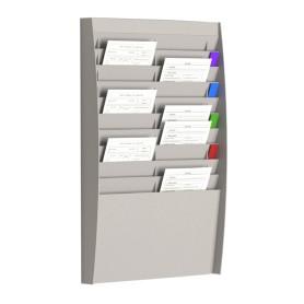 PaperFlow A4V2X10.01 portariviste Polistirolo Grigio