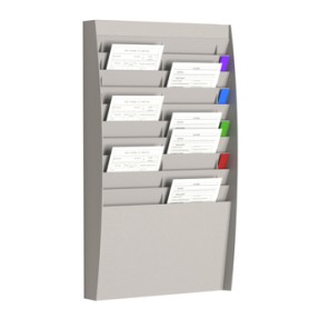 PaperFlow K500006 portariviste Polistirolo Grigio (A4V2X10.02)
