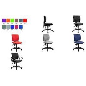 TOPSTAR Bürostuhl Pro 30 PU300G26 Stoff blau Gestell schwarz (PU300G26)