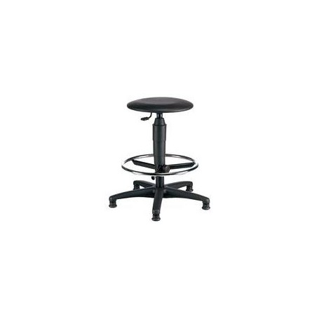 Topstar Drehhocker "TEC 60 - Skai" Counter, Kunstleder stufenlose Sitzhöhenverstellung mit Toplift (TÜV geprüft) (72260 D10T)