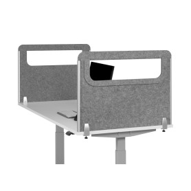 BakkerElkhuizen BE Safety Screen side Acrylic Grigio chiaro (BNESSSALGYD80)