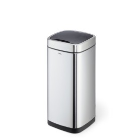 Durable NO TOUCH 35L Rettangolare Acciaio inox Nero, Argento (342323)