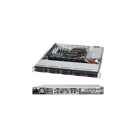 Supermicro SuperChassis 113MTQ-600CB Supporto Nero 600 W (CSE-512-203B)