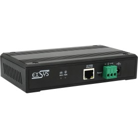 EXSYS GmbH Serial Device Server 4x RS232/422/485, mit Netzadapter (EX-61004)