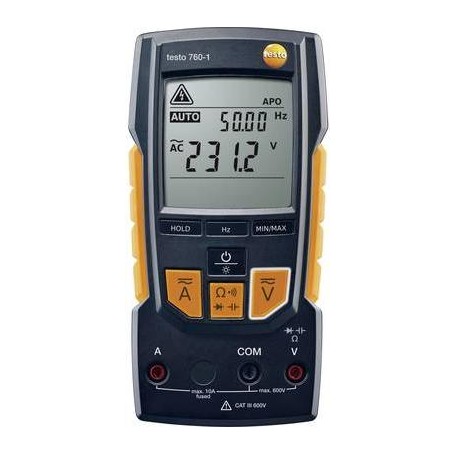 Testo Digital-Multimeter RMS 600 VAC 600 VDC 10 ADC (TESTO 760-1) (0590 7601)