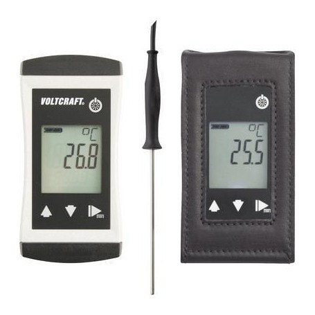 VOLTCRAFT PTM-110 + TG-400 Temperatur-Messgerät -70 - 250 °C Fühler-Typ Pt1000 IP65 (VC-9955470)