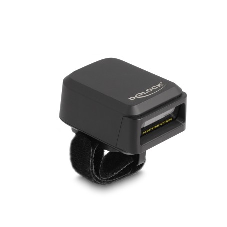 DeLOCK Scanner di codici a barre anulare 1D e 2D con 2,4 GHz o Bluetooth - Funzione di ricarica (90607)