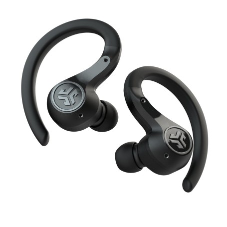 JLab Epic Air Sport Cuffie Wireless A clip, In-ear Bluetooth Nero (IEUEBEAIRSPTNCRBLK82)