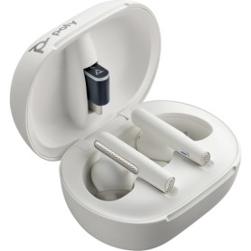 POLY Auricolari bianchi Voyager Free 60/60+ certificati Microsoft Teams (2 pezzi) (8L5B0AA)